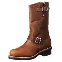 Chippewa 1901M50 Men's 11-in Plain Toe Engineer Boot Tan Renegade